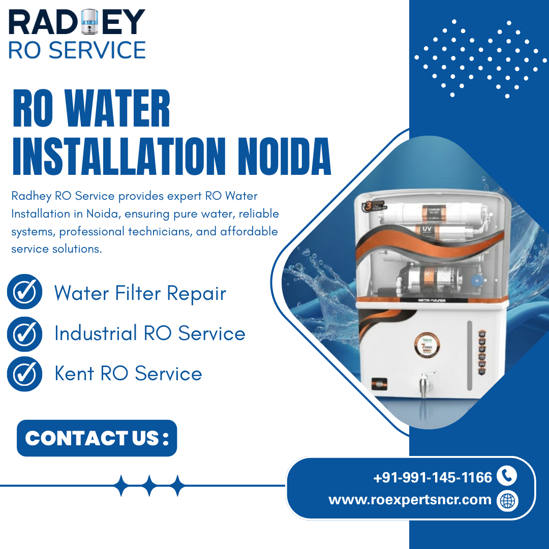 What Makes RO Water Installation Noida Residents Get Wrong Every Time