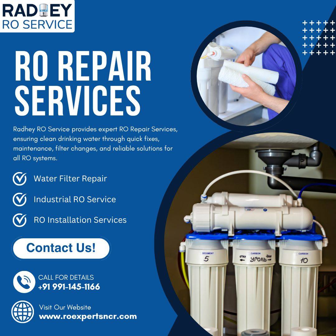 When Do You Need Fast Water Filter Repair Noida?